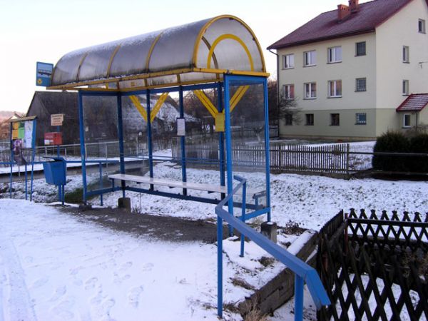 Przystanek autobusowy w Tarnawie Górnej