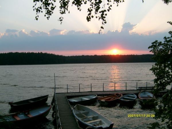 Jeziorak, widok od strony Makowa