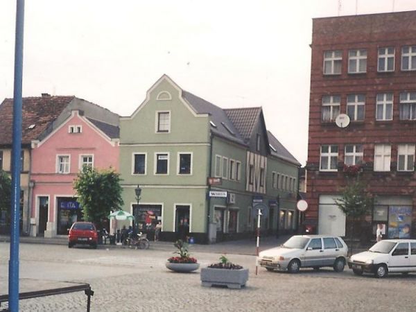 Grodzisk Wielkopolski Stary Rynek, widok w ul. Pasaż