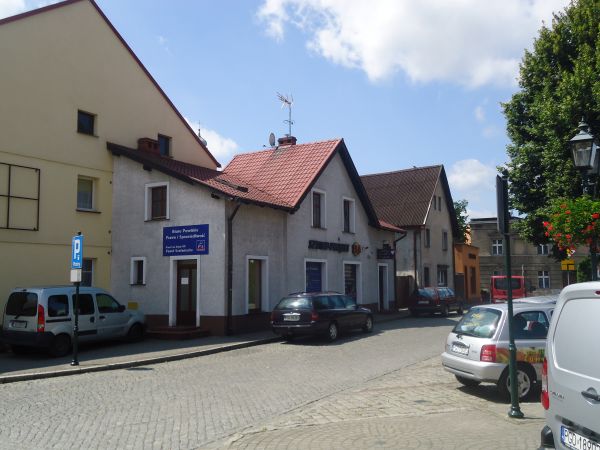 Domy na pierzei poł. Placu Wiosny Ludów