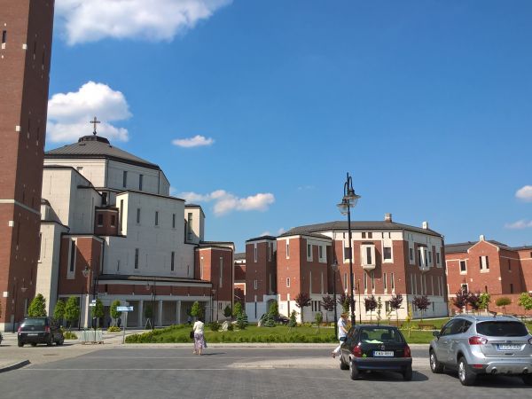 Sanktuarium  Św.Jana Pawła II  na Białych  Morzach.