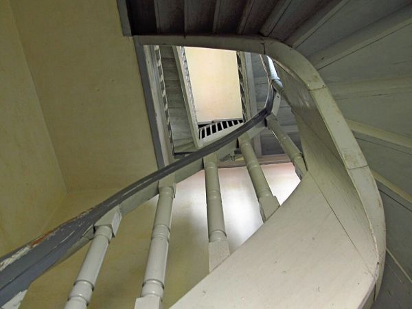 Schody na tzw. chór