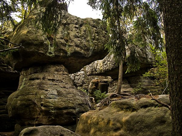 Karłów-Błędne Skały , skalne formy