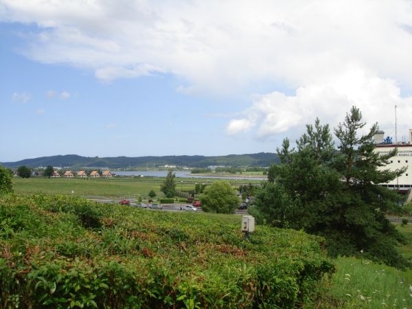 Widok z wieży widokowej.