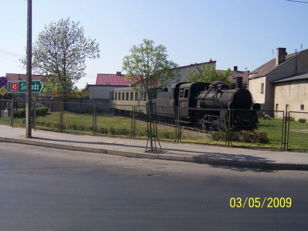 Dawna kolejka wąskotorowa.