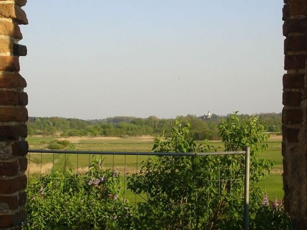 Zawieprzyce - Nadwieprzanski Park Krajobrazowy - widok ze wzgorza zamkowego