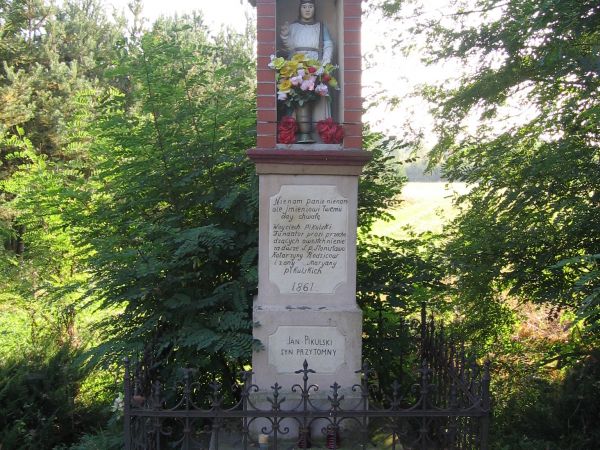 Przyborów-Podmłynie Figura z 1861 r.