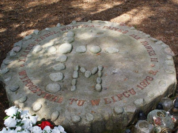 Czechyń, Wrzosy – sierpień 2012 , głaz