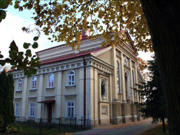 Klasztor i park  ss. Niepokalanek na Głębokiej.