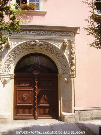 Portal - Ratusz wejście do Sali Ślubów