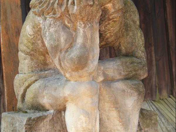 Drewniany, nieużytkowany kościół pw. św. Andrzeja Boboli w Krzeczowicach - (zbudowany ok. 1770 r.), dawna cerkiew parafialna pw. św. Mikołaja .