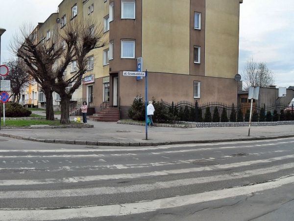 Skrzyżowanie Aleji Wojska Polskiego i Grunwaldzkiej