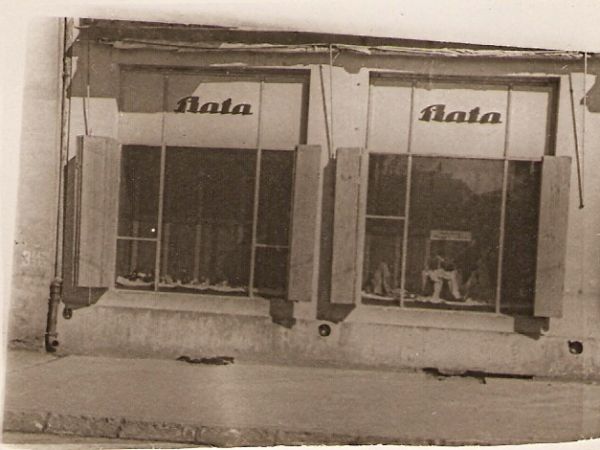 Sklep obuwniczy BATA Chełm ul. Lubelska 64, IV.1947r.