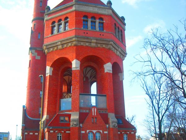 Wrocław ul. Aleja Wiśniowa wieża ciśnień