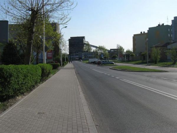 Ulica Kosmonautów po modernizacji.