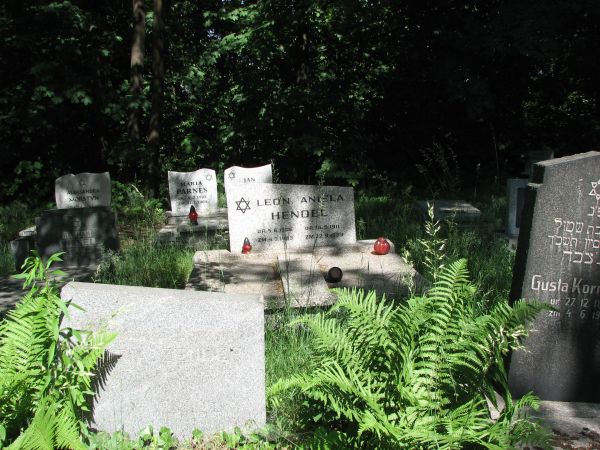 Grób właściciela kilku kamienic przy ul. Zwycięstwa, na miejscowym Cmentarzu Żydowskim. Opowiedział mi o tym pan, który wpuścił mnie na ten cmentarz. ul. Poniat