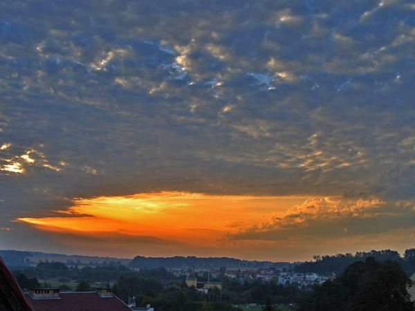 Wschodnia część miasteczka -sierpień 2012.