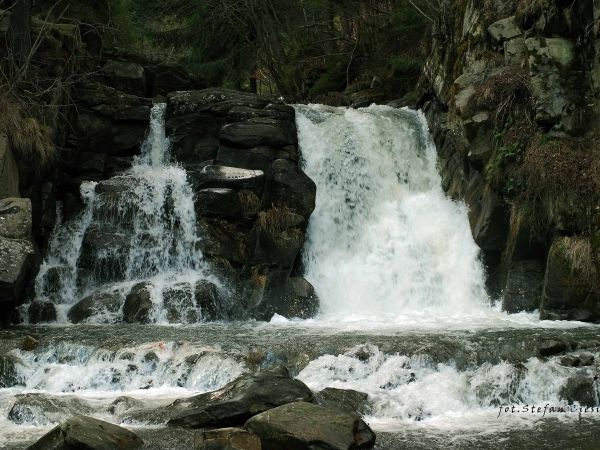 Szczawnica wodospad Zaskalnik