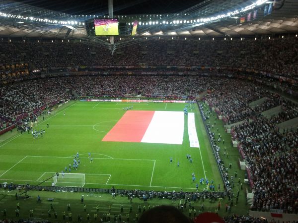 Stadion Narodowy, Mecz Niemcy-Włochy