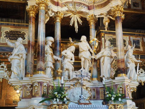 ołtarz główny - Kościół Pokoju.