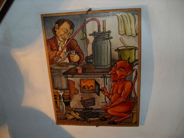 Wspaniała galeria Pana Zdzisława Pękalskiego w Hoczwi - a to już w centrum czyli w piwnicy, gdzie cuda dla oka i jeszcze większe dla ucha.