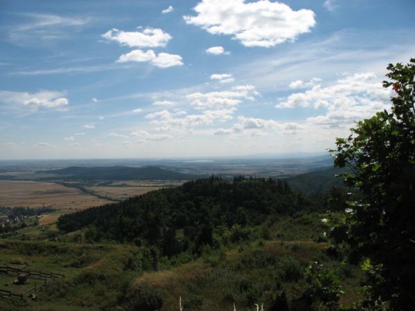 Krajobraz z tarasów Twierdzy