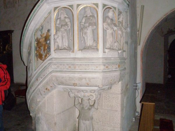 średniowieczna ambona