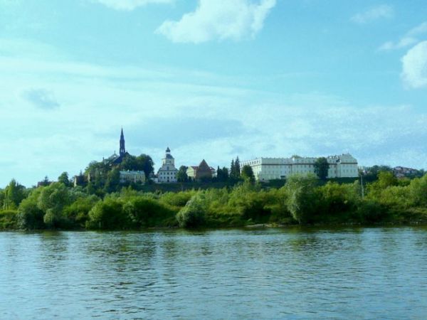 Widok na miasto z Wisły