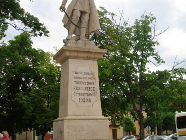 Pomnik Tadeusza Kosciuszki z 1920 roku.