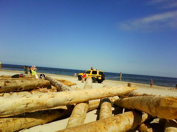 Remont falochronów w Dźwirzynie
Jolanta Stolarska