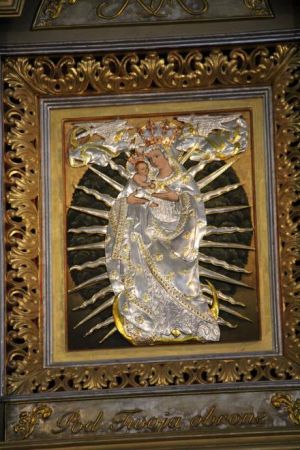 Cudowny Obraz Niepokalanej Matki Dobrej Nadziei, Maryja Niepokalana z Dzieciątkiem z kościoła parafialnego w Tuligłowach. Obraz pochodzi z XV wieku, od wielu wi