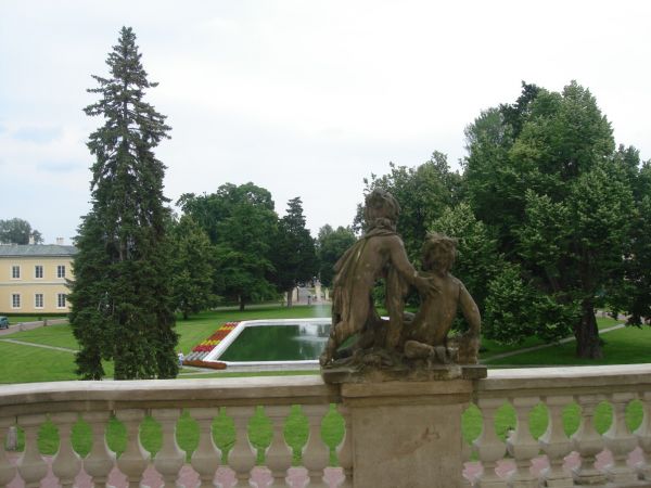 Widok z palacowego tarasu