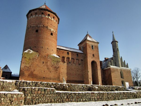 Reszelski zamek zimą 2012-01-30