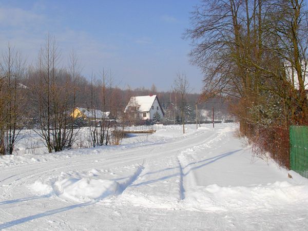 Niskowa- zimą. 2009 r.