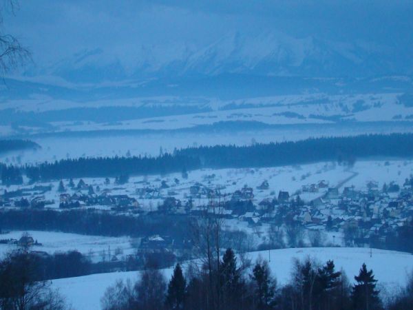 Piekno zimy Łopuszna 2010/2011