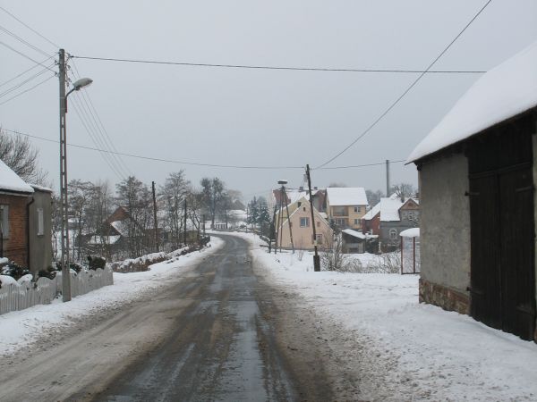 Warzęgowo zimą.
