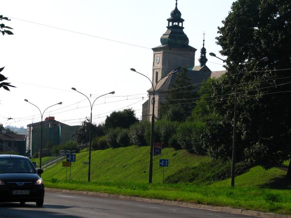 Widok na Kościół św. Trójcy