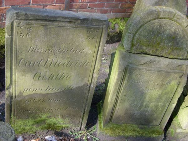 Groby żydowskie na cmentarzu barlineckim.