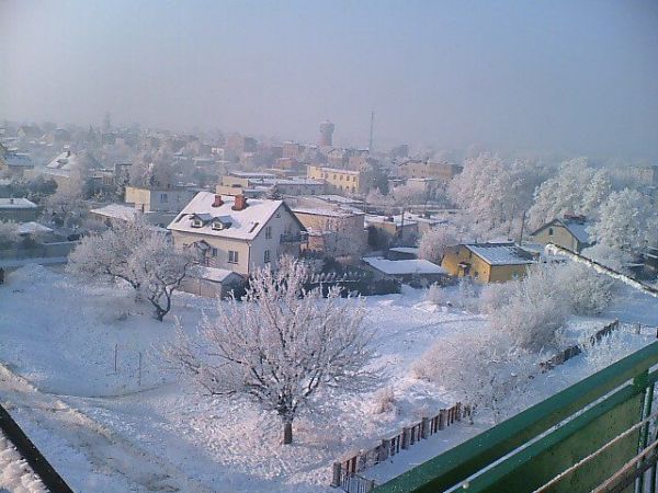 Fot.:Bożena Chmielewska. Brodnica. ...takiej zimy;po co nam ten "środek"