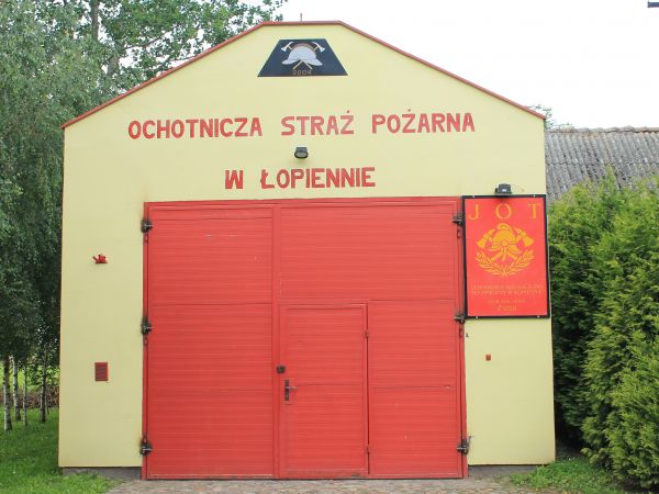 Remiza strażacka OSP Łopienno