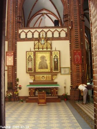 Kaplica i boczny ołtarz w Katedrze