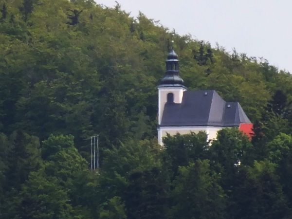 wido z Jaworka na Igliczna z kościołem Marii Snieżnej