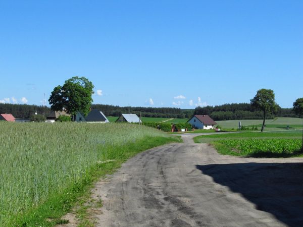 Ulica Kościelna w Piecach