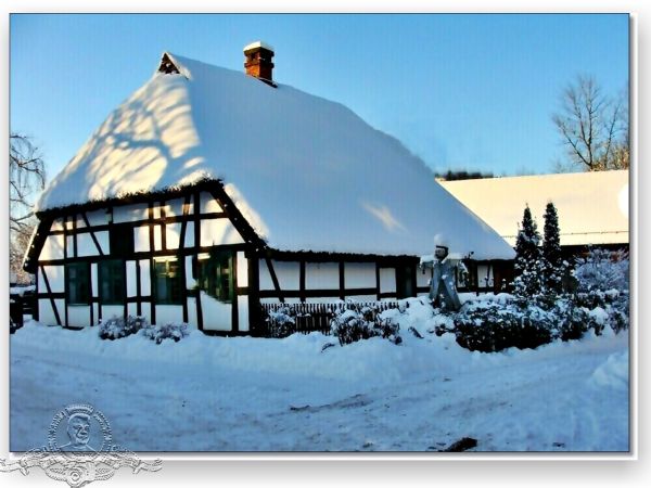 Zimowo w dziale etnograficznym Muzeum w Koszalinie