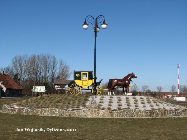 Pamiątka dawnej poczty konnej