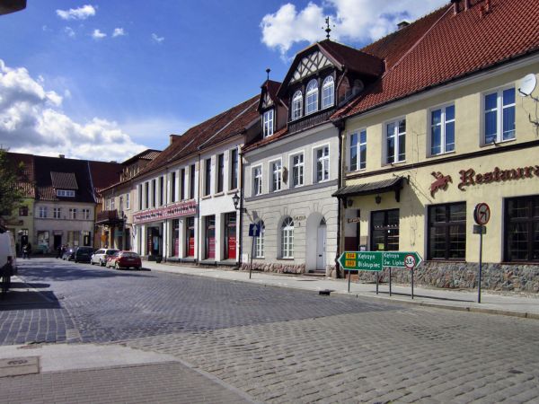 Reszel-Rynek Starego Miasta.2014-05-14