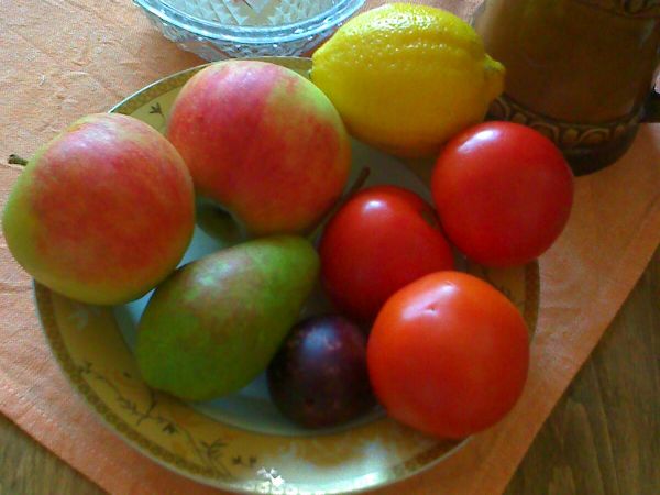 Prochy owoce jesieni