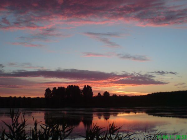 Śladków Mały wieczorem-najpiękniejsze miejsce na świecie