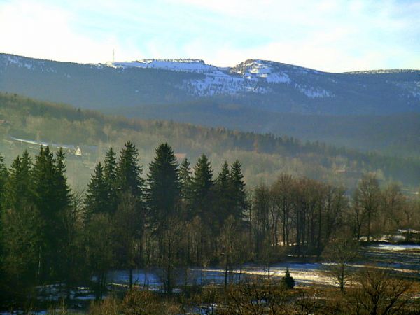 Góry Izerskie - widok z Małej Kamienicy