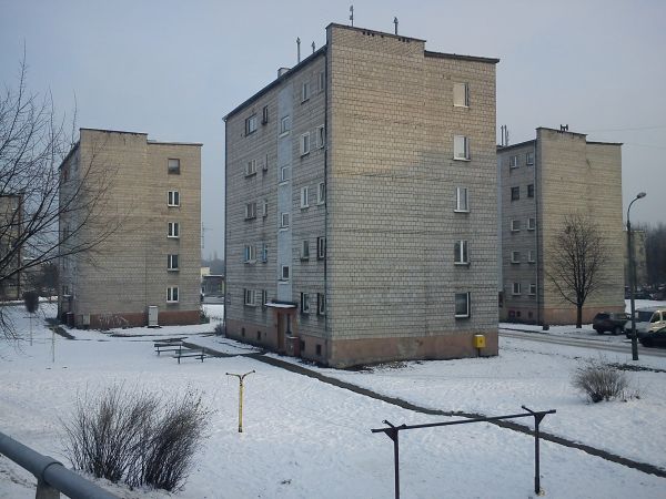 Sosnowiec-Bór. Ulica Biała Przemsza.